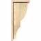 Ekena Millwork Ridgewood Rough Sawn Corbel w/Backplate, Douglas Fir, 8"W x 10"D x 22"H COR08X10X22RID01RDF - alternate 3